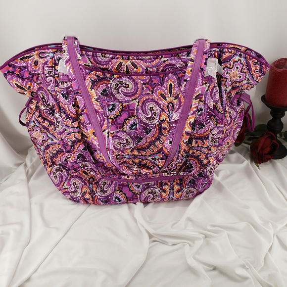 Vera Bradley Glenna Tote in Dream Tapestry - Picture 6 of 6